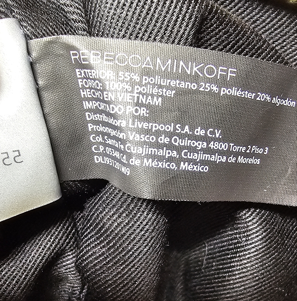 EUC Rebecca Minkoff Ruched Vegan Leather Clutch - Picture 9 of 9